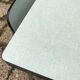 Table et chaises en formica vert d'eau