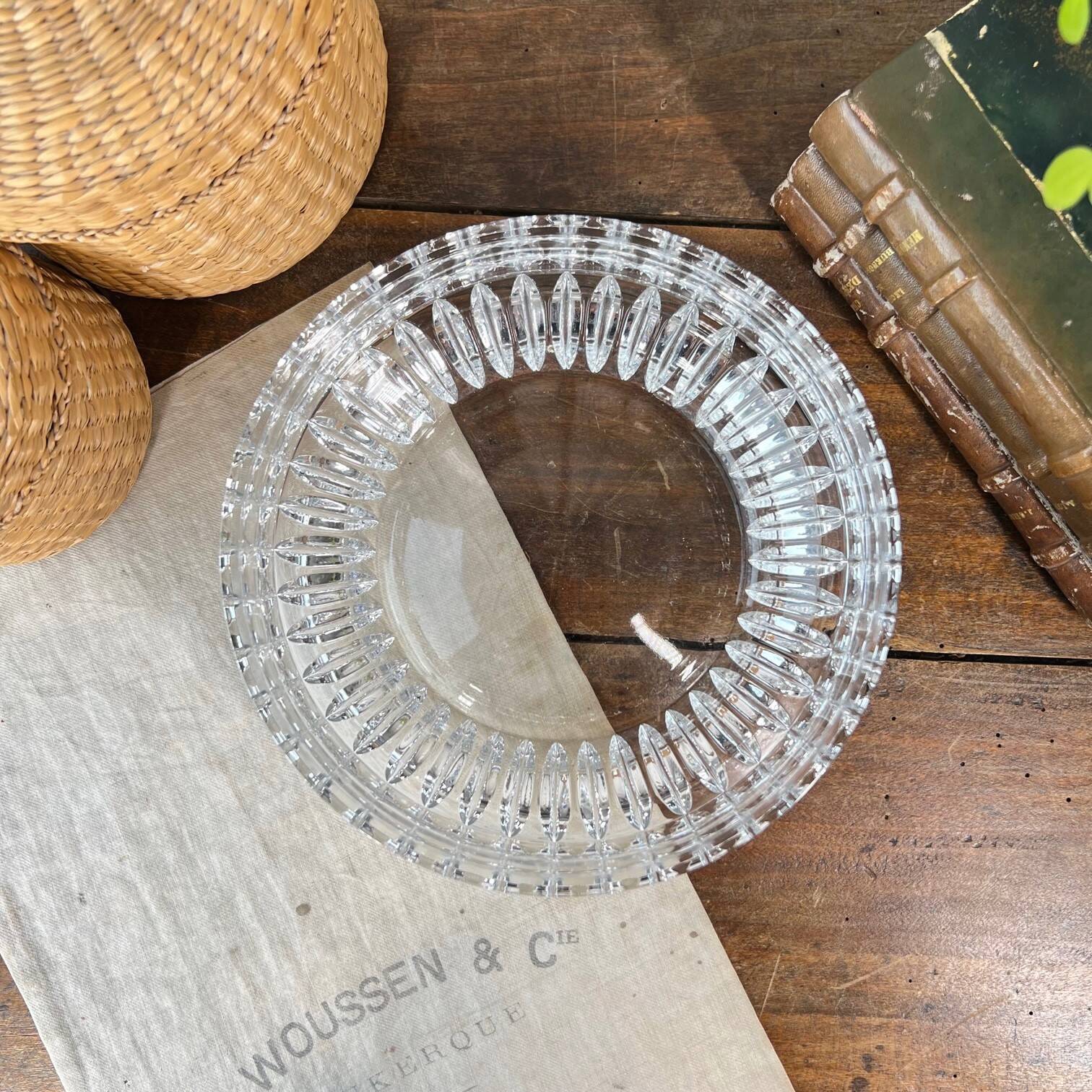 Large Nachtmann “Europa” crystal bowl