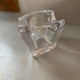 Crystal pocket tray signed Bader