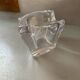 Crystal pocket tray signed Bader