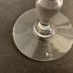 6 antique engraved crystal wine glasses