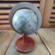 World map metal wood shepherdess of france