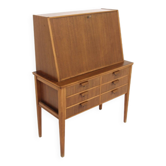 Scandinavian mahogany secretary, Sweden, 1950