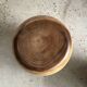 End of sofa, stool or monoxyl side table in solid suar