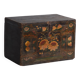 Antique chest painted in pine wood – China, circa 1900
