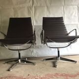 Pair of Charles & Ray Eames EA 116 armchairs edited by Herman Miller 1960