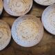8 handmade soup plates in speckled stoneware – Ø 19.5 cm