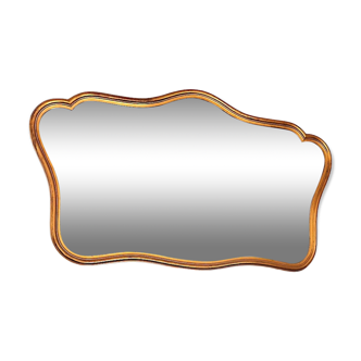 Gilded mirror XXL style Rocaille Louis XV