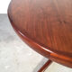 Table ronde scandinave extensible 1960