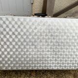 Vintage aluminum suitcases 1950