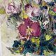 Flower bouquet oil on canvas