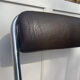 Chaise pliante en Skaï et chrome , années 70