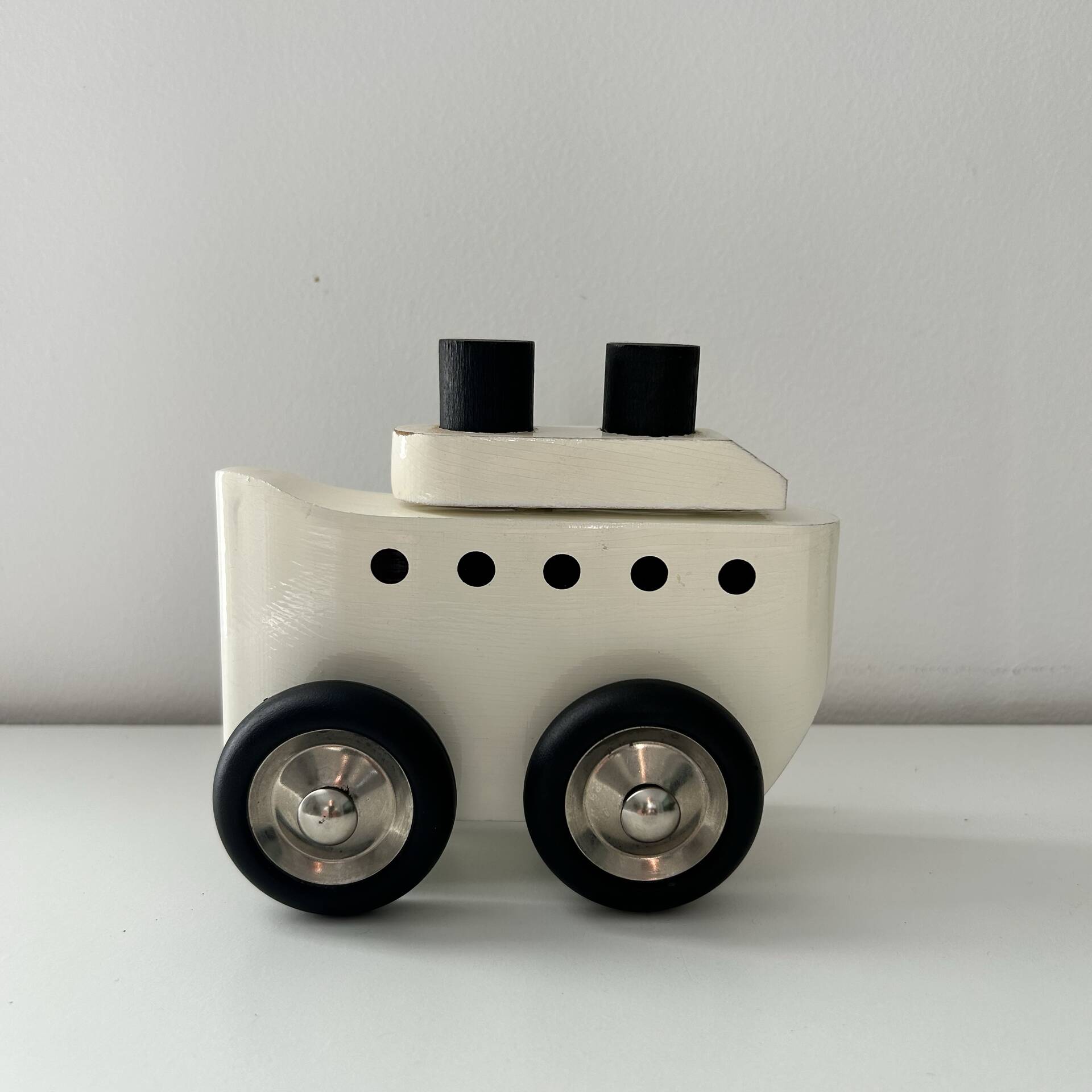 Paire de paquebots à roulettes