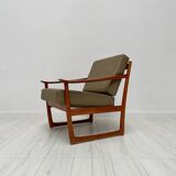 1/2 '60s vintage Danish teak armchair FD 130 by Peter Hvidt & Orla Mølgaard-Nielsen for France & Daverkosen