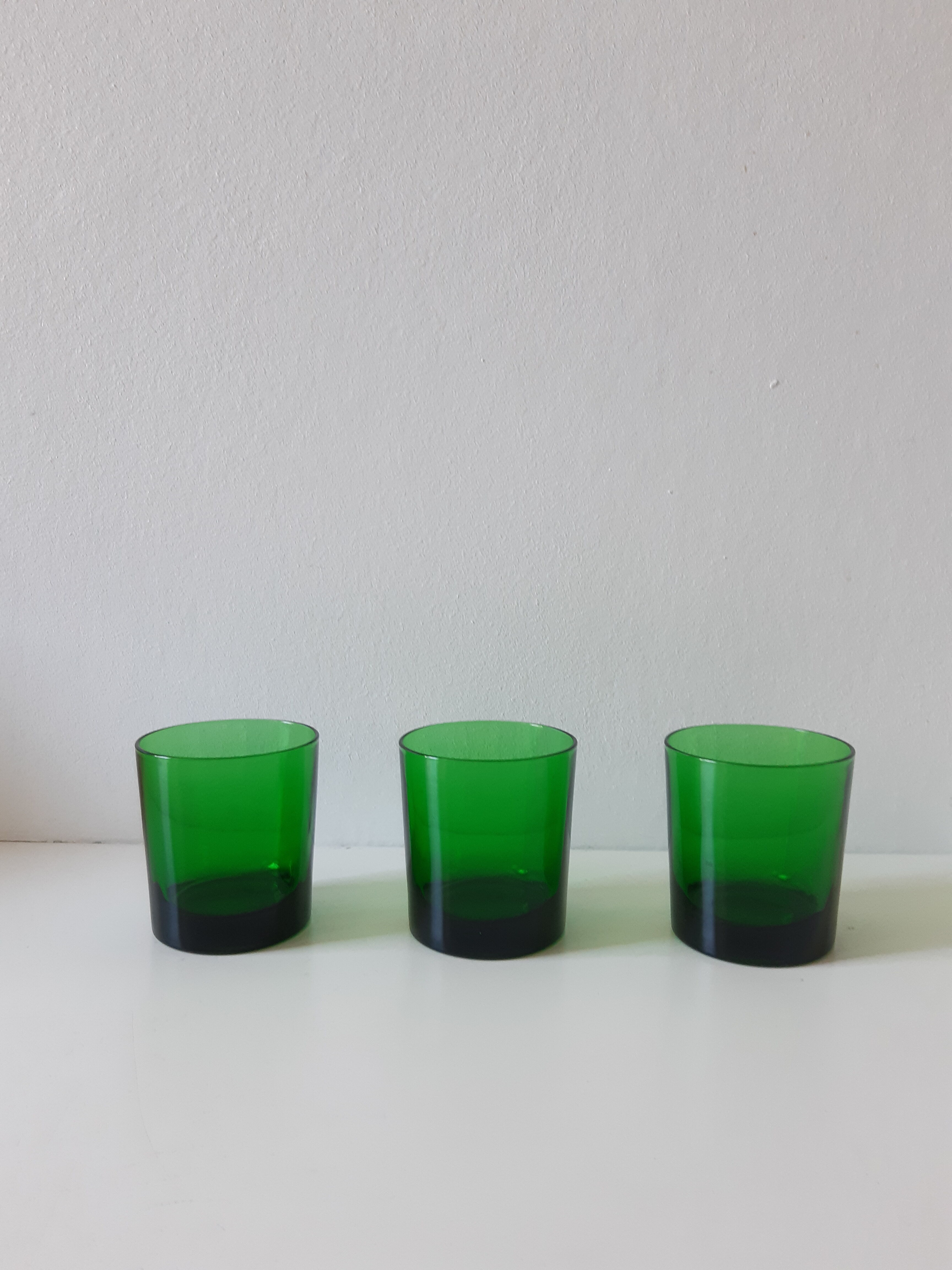 Set of 6 vintage water glasses