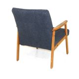 Beech compass armchair, Sweden, 1960