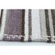 1970s Vintage Turkish Oushak Handmade Wool Cotton Purple Runner Rug 155x186