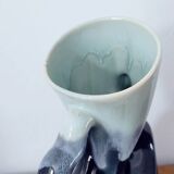 Glazed ceramic vase
