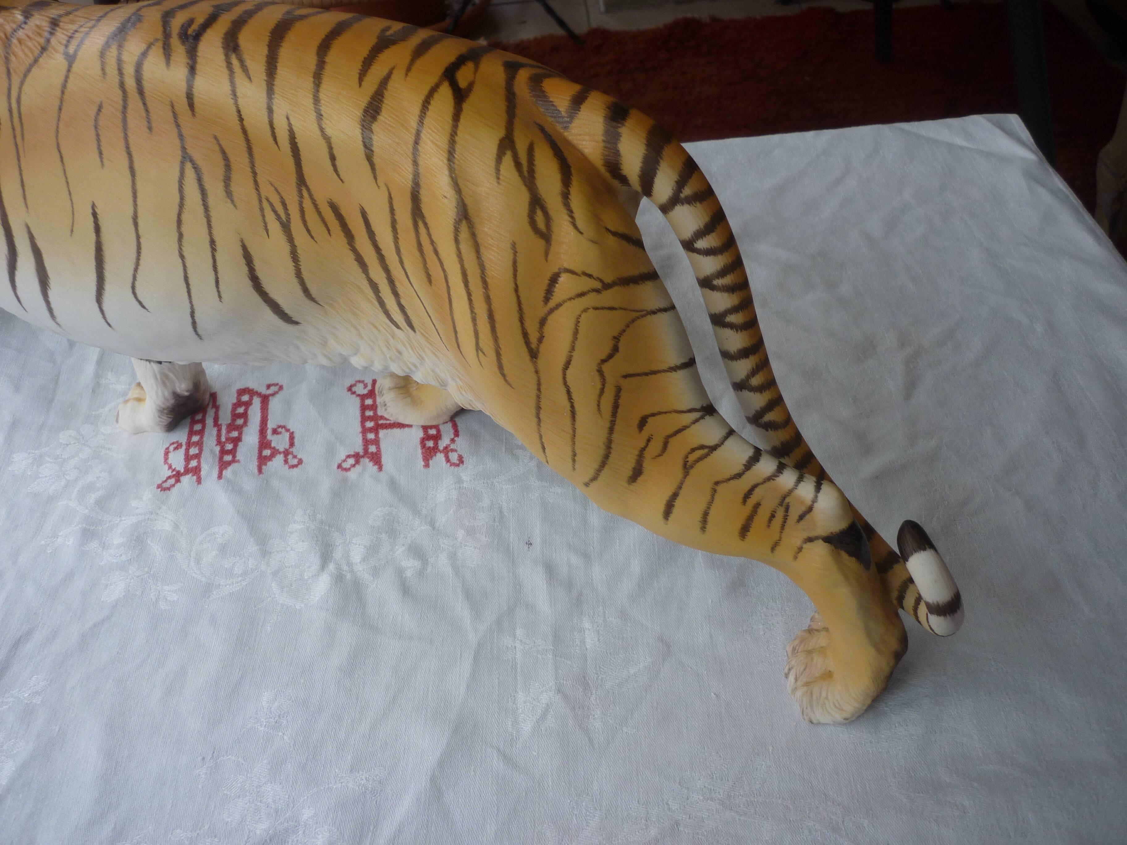 Bengal tiger porcelain Francklin Mint