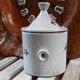 Vintage ceramic pot from Salé in Morocco