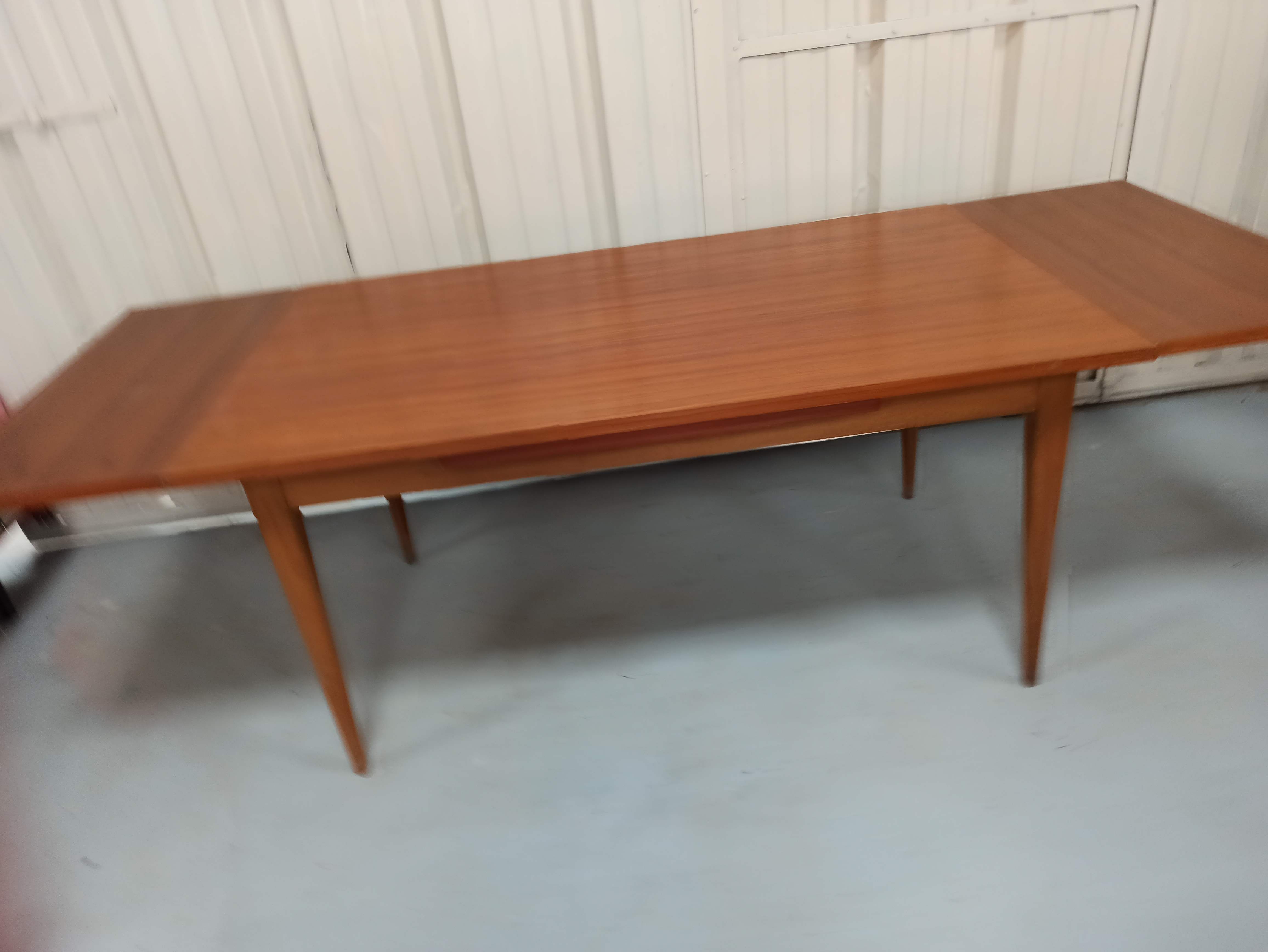 Scandinavian style table 50 year with 2 elongations