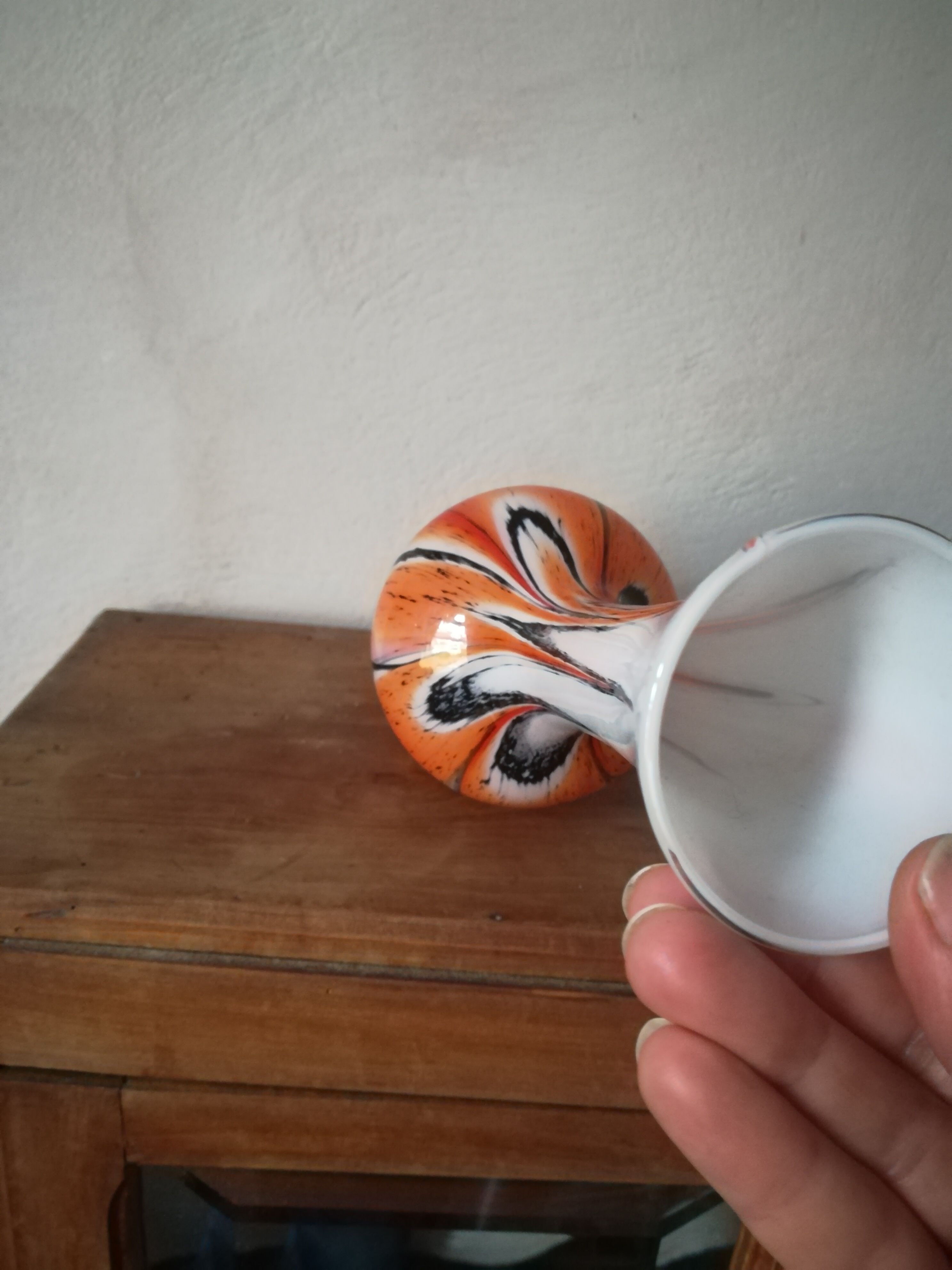 Vase murano Carlo Moretti