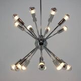 Chrome Pendant of the Space Age, Mid-Century, Sputnik, 1980s