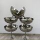 6 stainless steel bowls Rémy Letang 1970