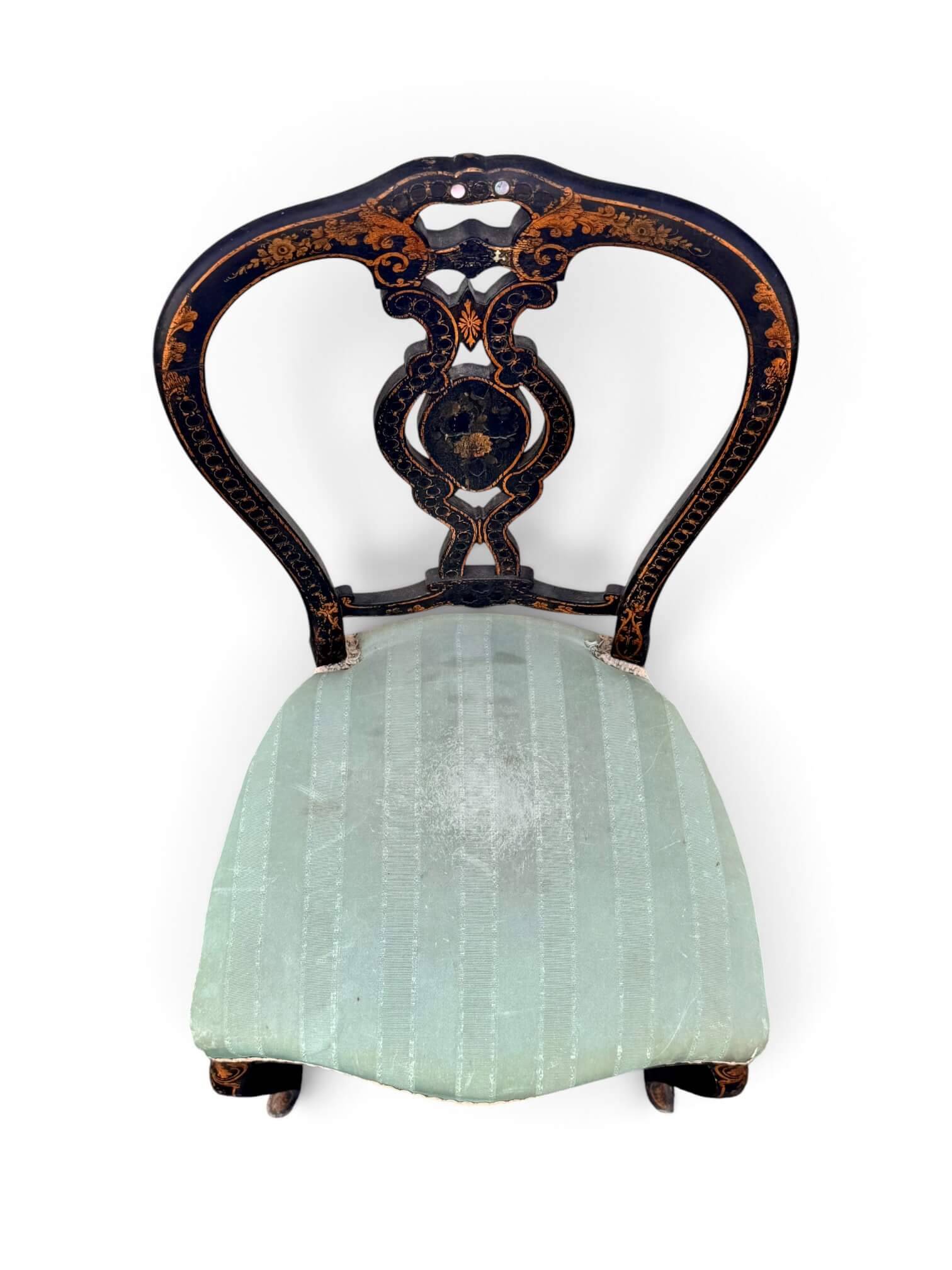 Série de 3 chaises Napoléon III