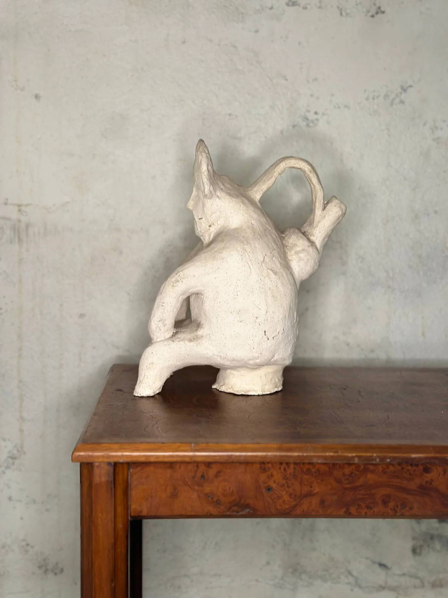Anthropomorphic terracotta sculpture
