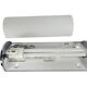 Ikea - model Jod - type V9409 - glass - metal - chrome - Sweden - 90s
