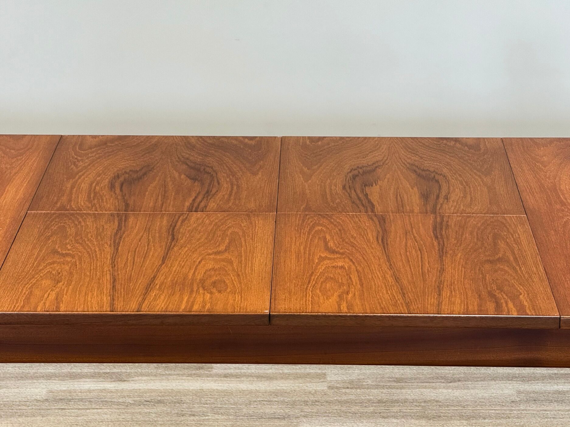 Mid-century McIntosh double extending dining table