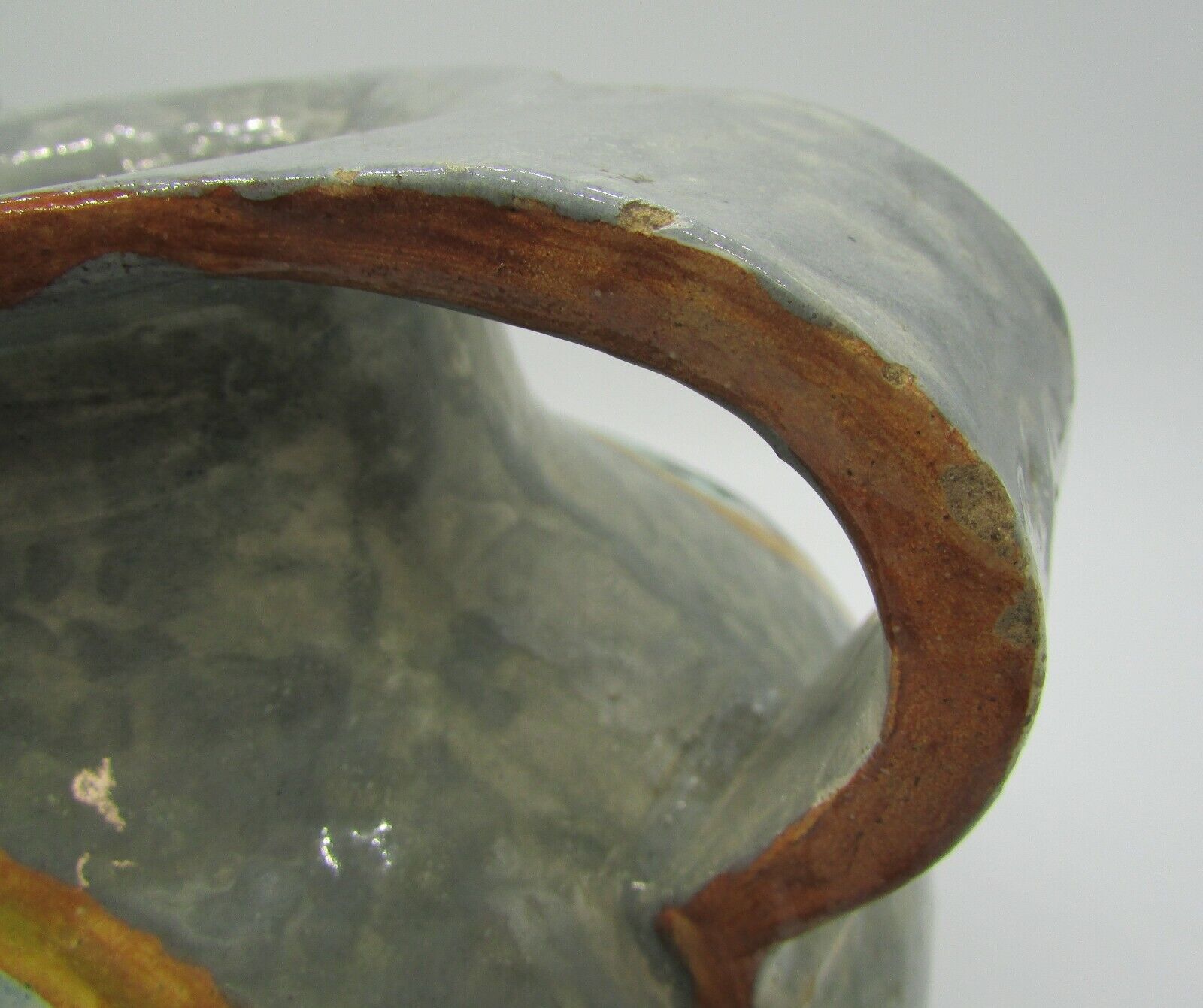 Louis Baude Montigny on Loing vase ball scenery of two impressionist landscapes