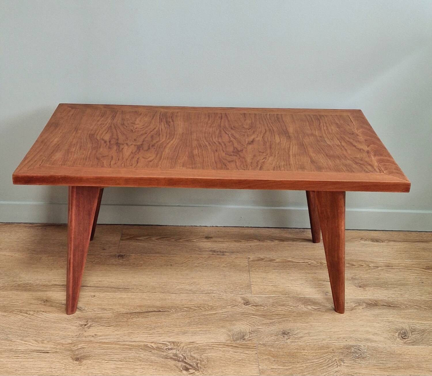 Scandinavian style coffee table from the 50s in rosewood