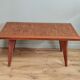 Table basse style scandinave années 50 palissandre