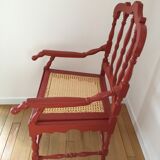 Red chinese chair
