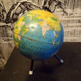 Taride terrestrial globe 1960 Ø12cm
