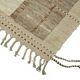 Hand-Knotted Turkish Contemporary 212 cm x 303 cm Beige Wool Carpet