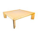 Coffee table maple wood design 1970s