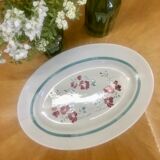 Plat en faïence vintage