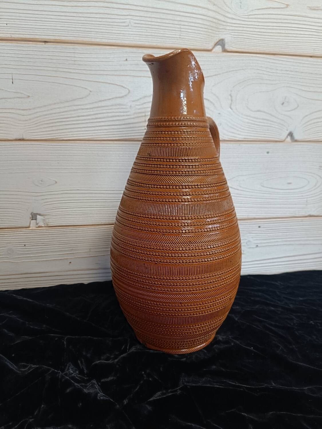 Terracotta pitcher