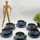 Vintage fat lava tea set Vallauris
