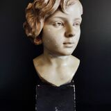 Buste jeune fille art déco