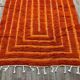 Incredible orange Moroccan rug 150/250cm