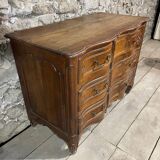 19th century crossbow chest of drawers.