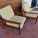 Scandinavian armchair Grete Jalk in teak, 50