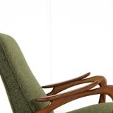 Fauteuil 'Rondeling' | design moderne du milieu du siècle en teck