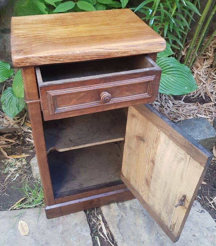 Antique bedside table