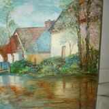 Oil painting on canvas