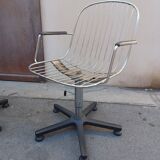 Paire de fauteuils,  80's